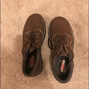 Women's brown ankle boots size 8 1/2